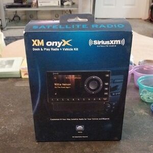 Onyx Satellite Radio Dock & Play Kit-XDNX1V1 -Open Box